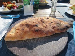 I ordered this calzone but could only eat about half.