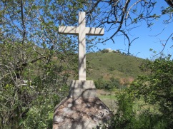 This cross, in what is now the middle of nowhere, dated to 1860.