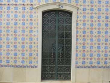 Another fabulous door and tiled exterior.